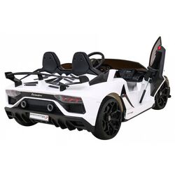 Masinuta electrica Ramiz Lamborghini SVJ Drift (White) Thumb