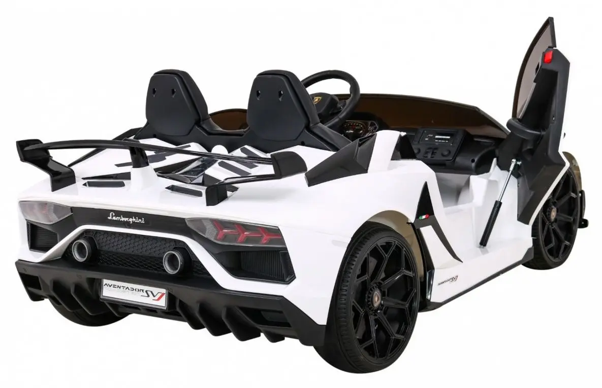 Masinuta electrica Ramiz Lamborghini SVJ Drift (White) - 3