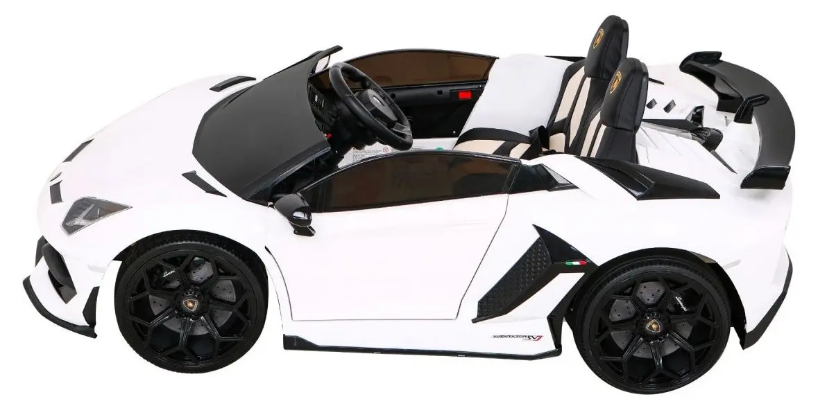 Masinuta electrica Ramiz Lamborghini SVJ Drift (White) - 4
