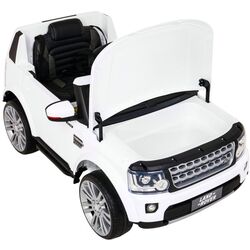 Masinuta electrică Ramiz Land Rover Discovery (White) Thumb