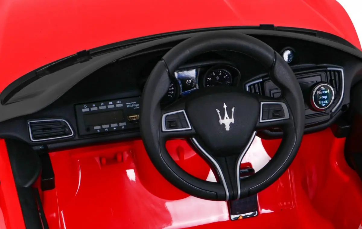 Masinuta electrică Ramiz Maserati Ghibli (Red)