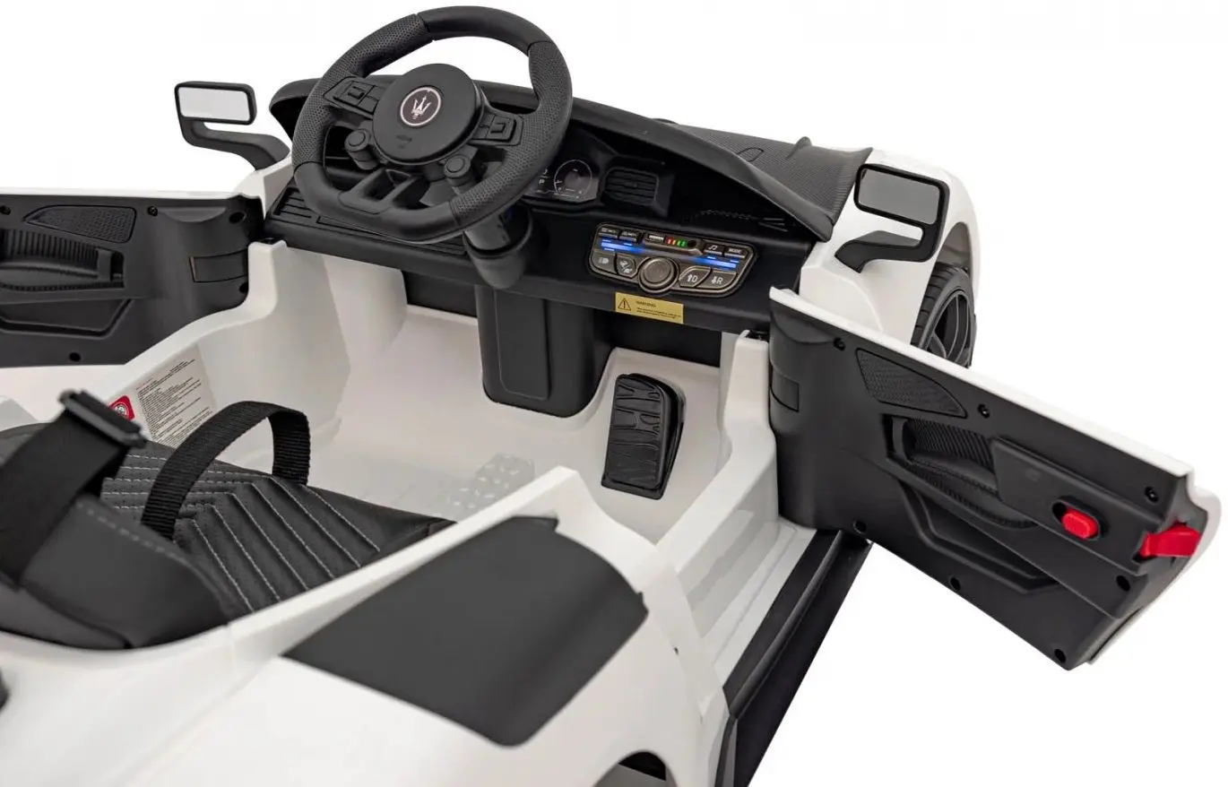 Masinuta electrica Ramiz Maserati MC20 GT2 (White)