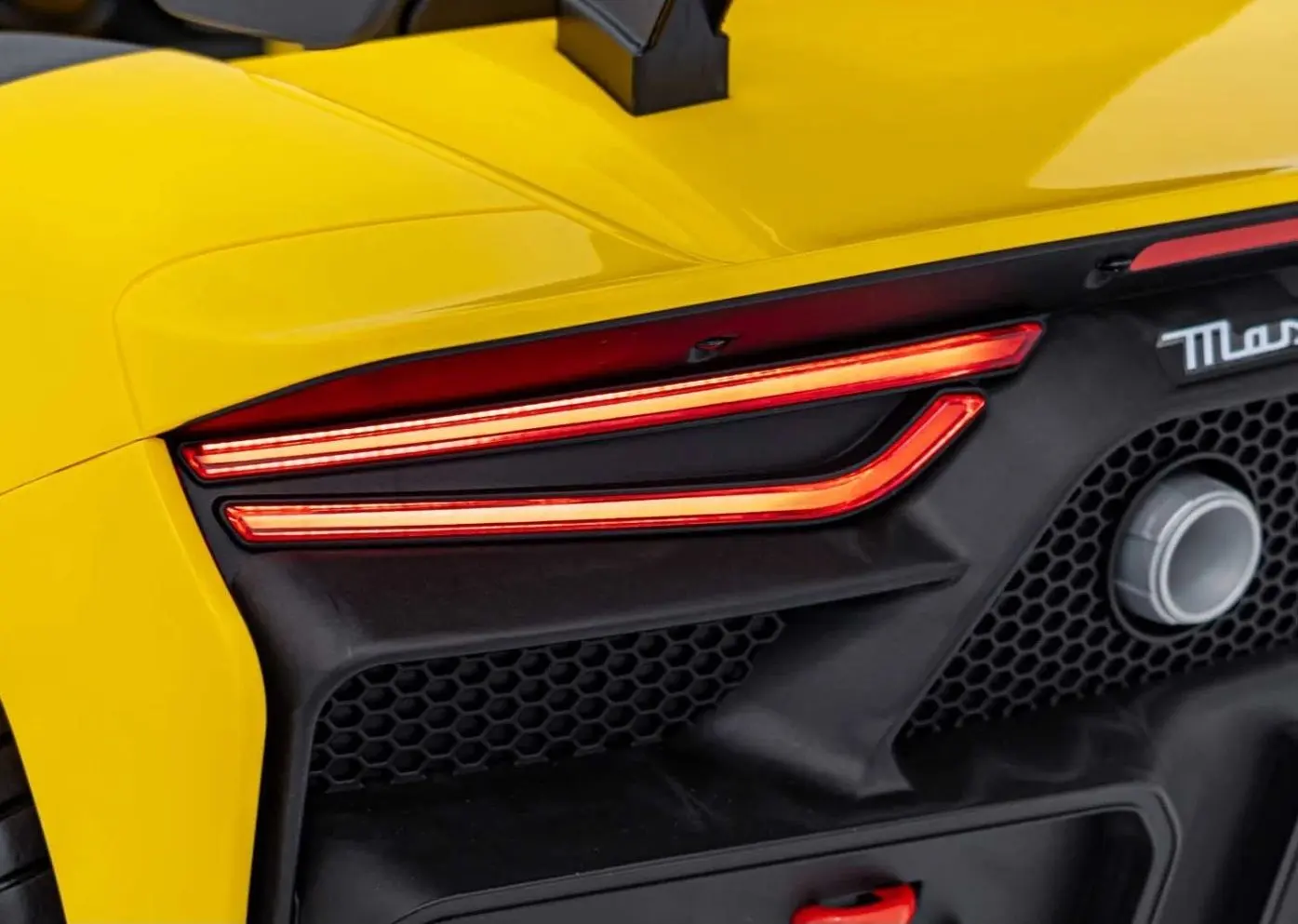 Электромобиль Ramiz Maserati MC20 GT2 (Yellow) - 10