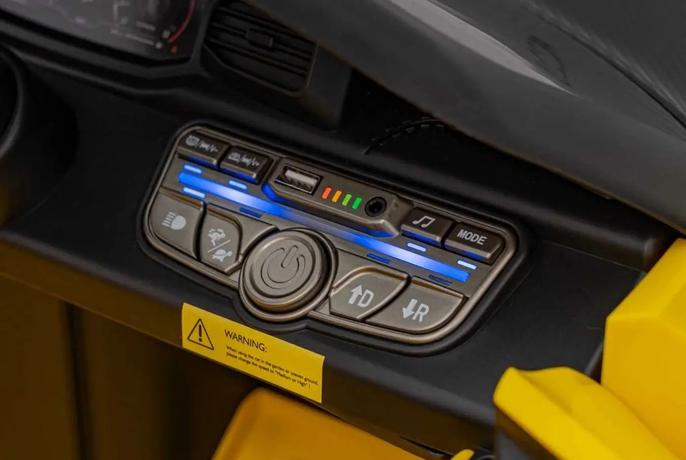 Электромобиль Ramiz Maserati MC20 GT2 (Yellow) - 7