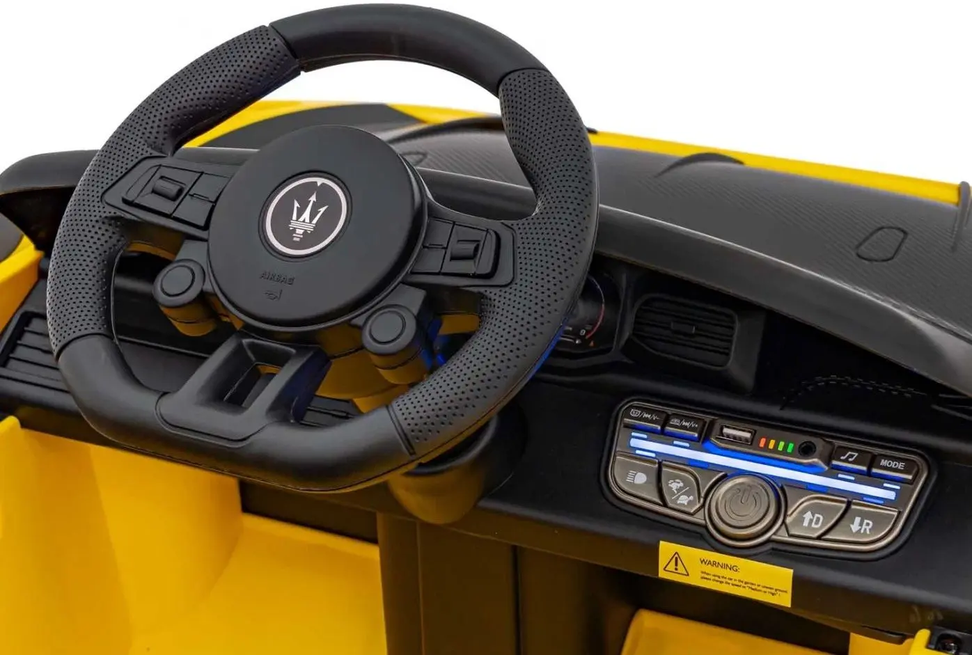 Электромобиль Ramiz Maserati MC20 GT2 (Yellow) - 4