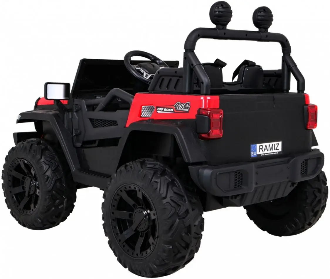 Электромобиль Ramiz Master Of Terain (Red/Black)