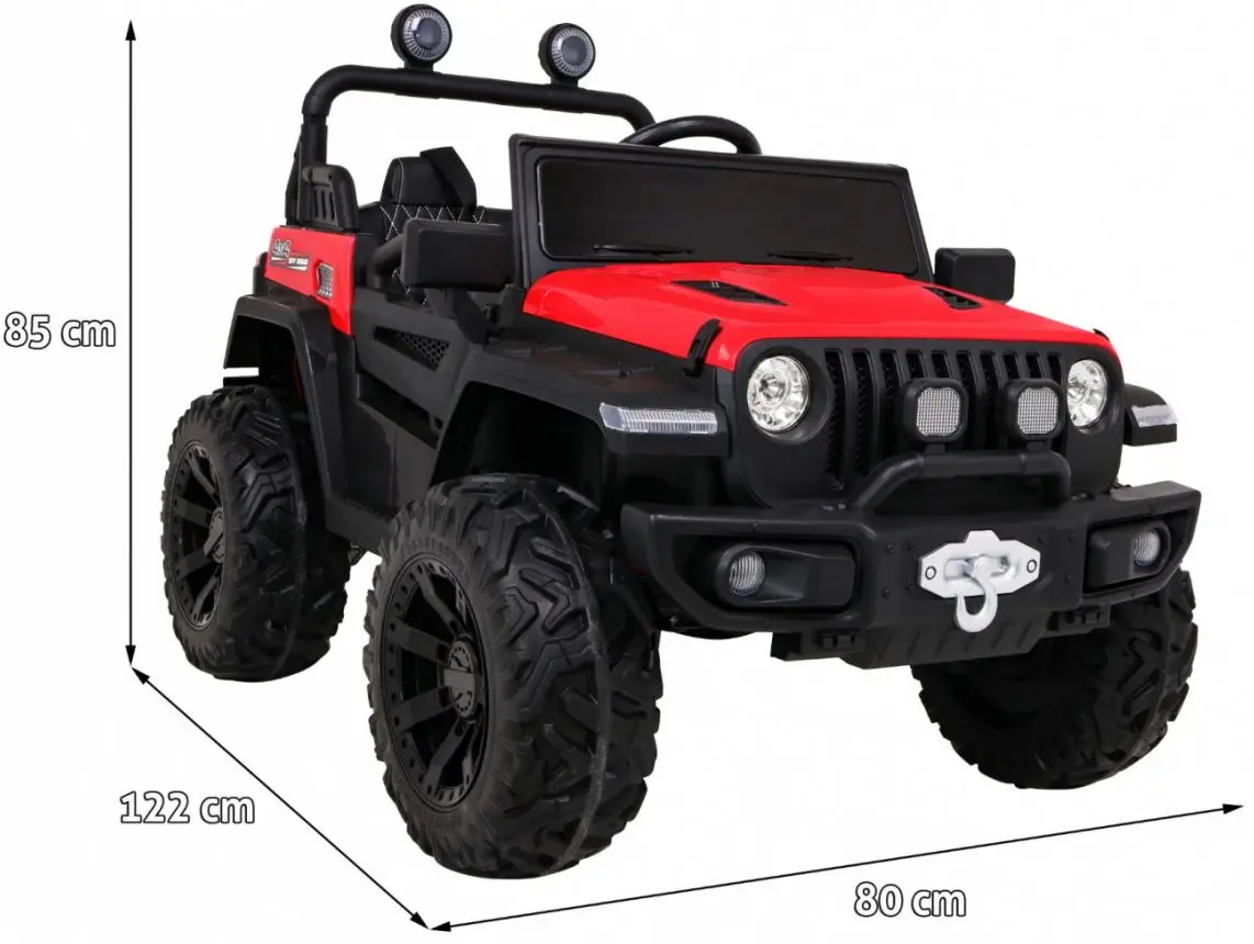Электромобиль Ramiz Master Of Terain (Red/Black)
