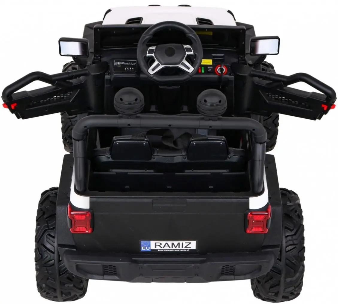 Электромобиль Ramiz Master Of Terain (White/Black)