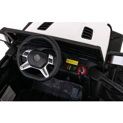 Электромобиль Ramiz Master Of Terain (White/Black) Thumb