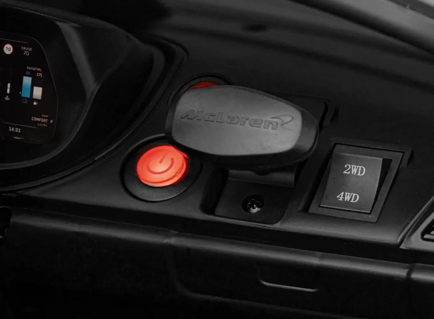 Masinuta electrica Ramiz Mclaren Artura (Black)