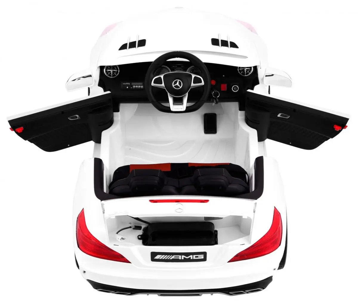 Masinuta electrica Ramiz Mercedes AMG SL65 (White)