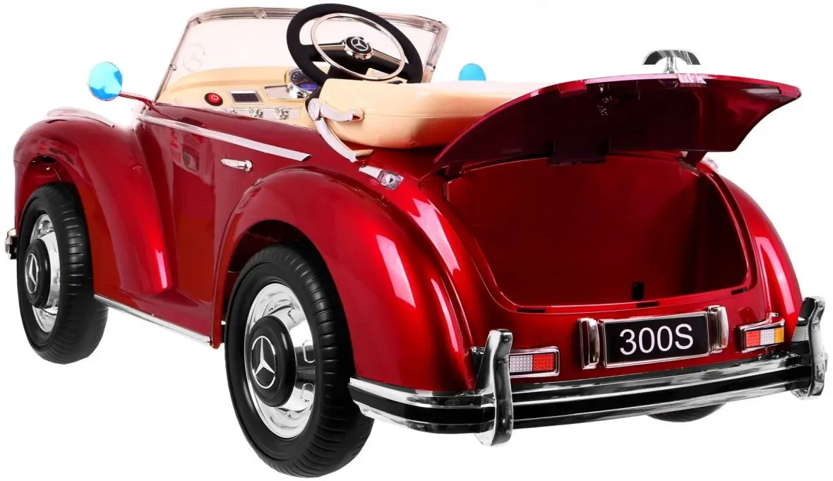 Masinuta electrică Ramiz Mercedes Benz 300S Retro (Red Lacquer)