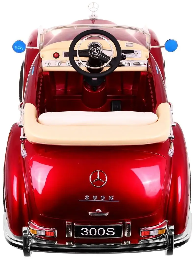 Masinuta electrică Ramiz Mercedes Benz 300S Retro (Red Lacquer)