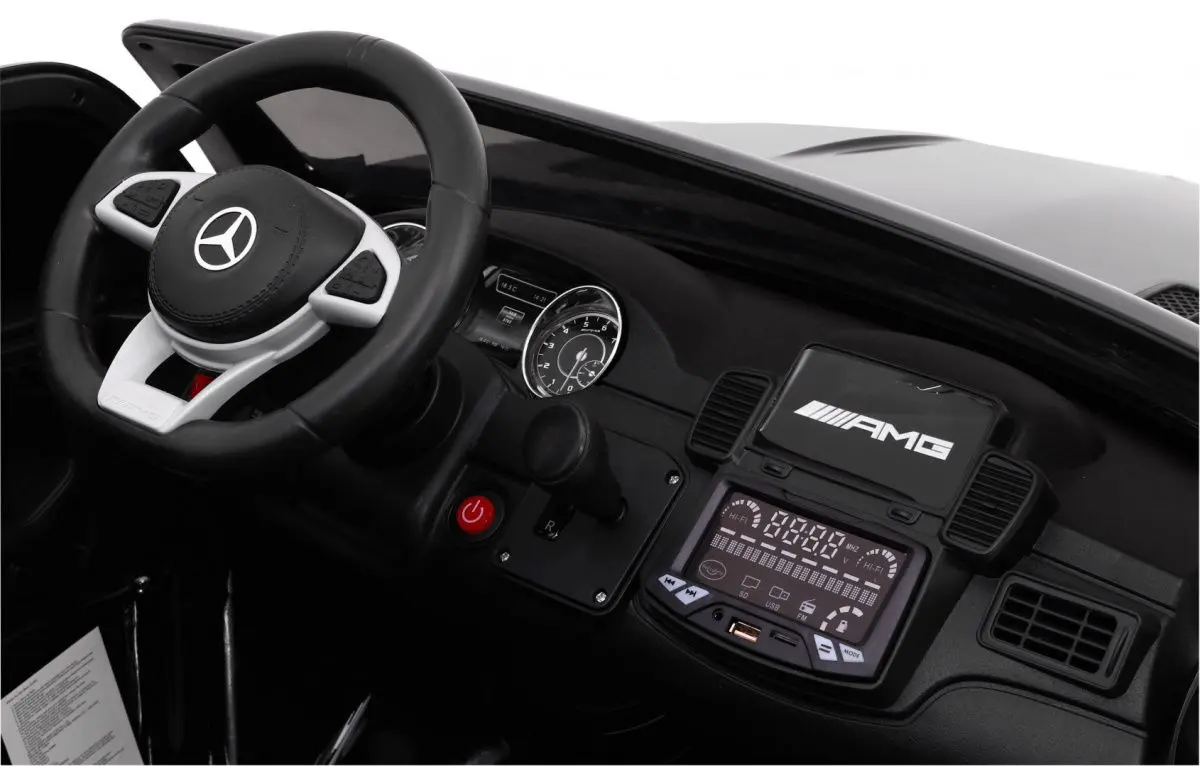 Masinuta electrica Ramiz Mercedes Benz AMG GLS 63 4WD (Black) - 4