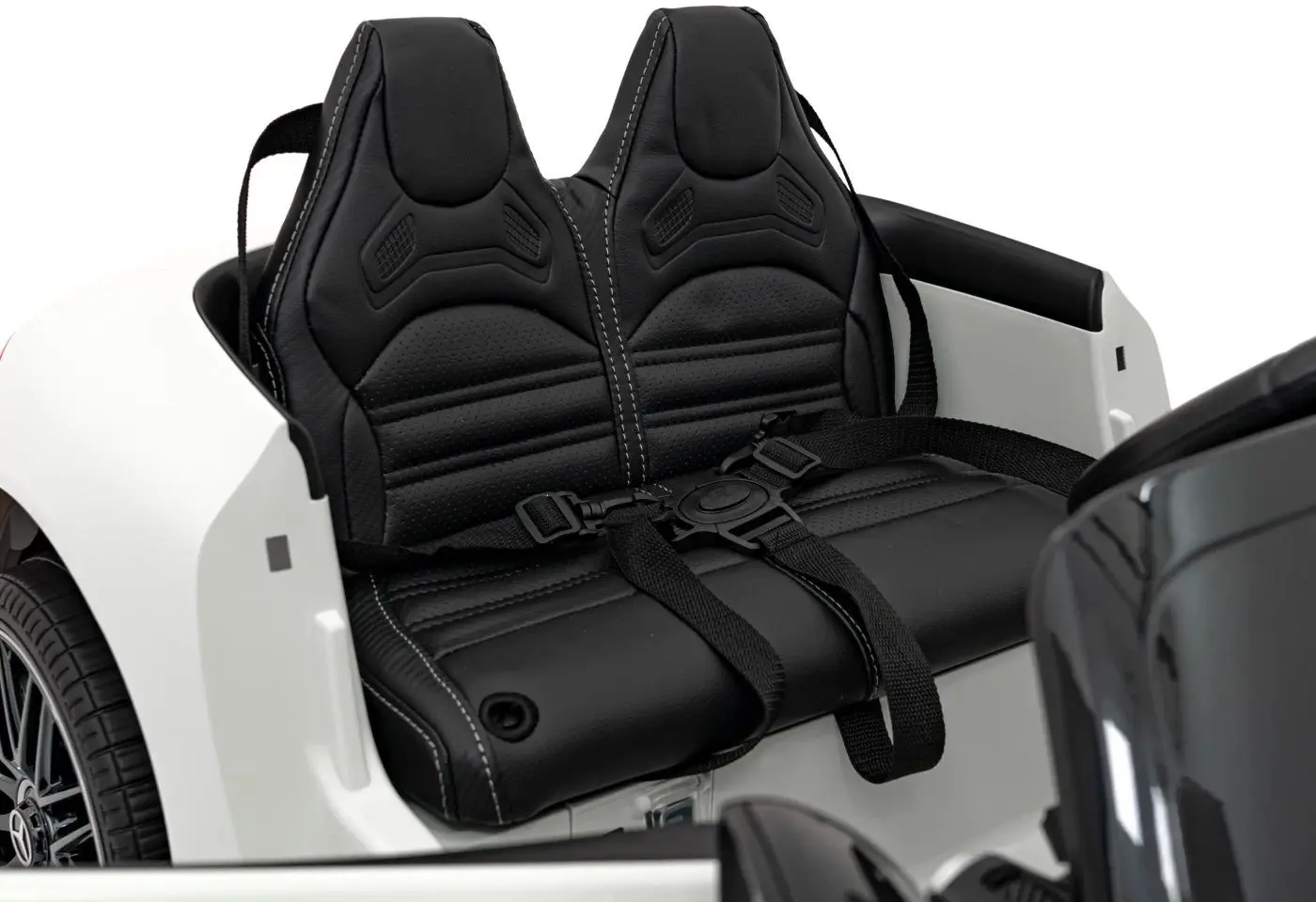 Masinuta electrica Ramiz Mercedes Benz AMG SL63 (White) - 12