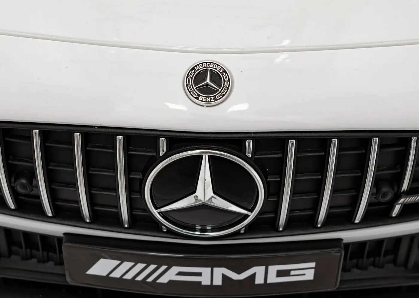 Masinuta electrica Ramiz Mercedes Benz AMG SL63 (White) - 13