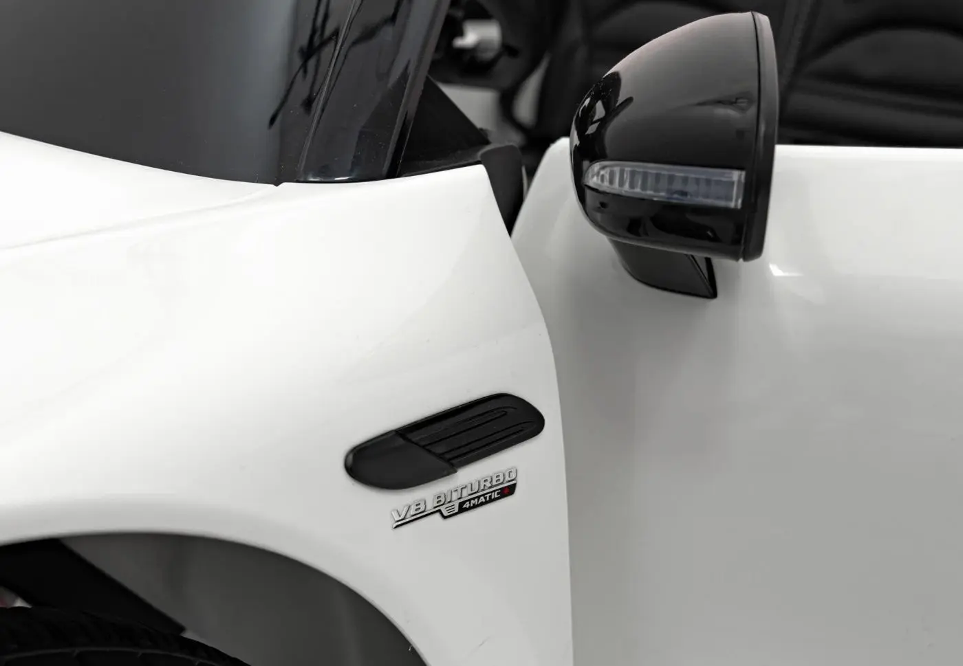 Masinuta electrica Ramiz Mercedes Benz AMG SL63 (White) - 16