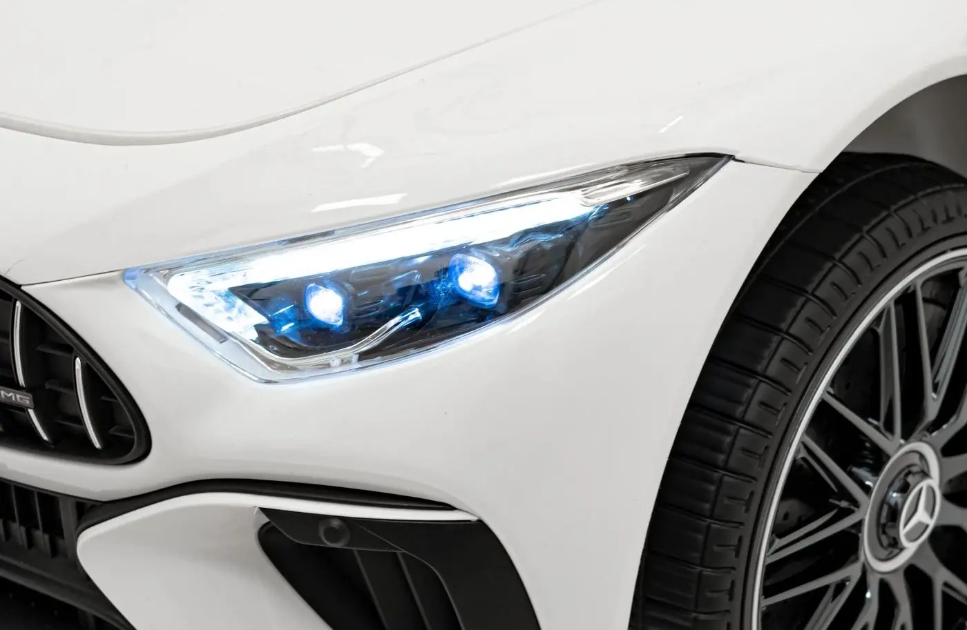 Masinuta electrica Ramiz Mercedes Benz AMG SL63 (White) - 17