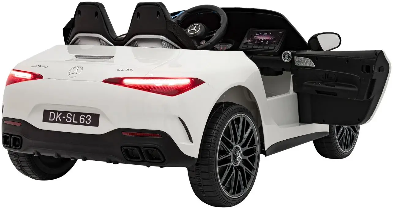 Masinuta electrica Ramiz Mercedes Benz AMG SL63 (White) - 6