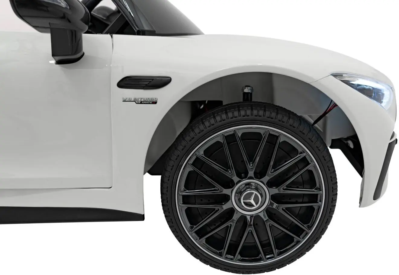 Masinuta electrica Ramiz Mercedes Benz AMG SL63 (White) - 8