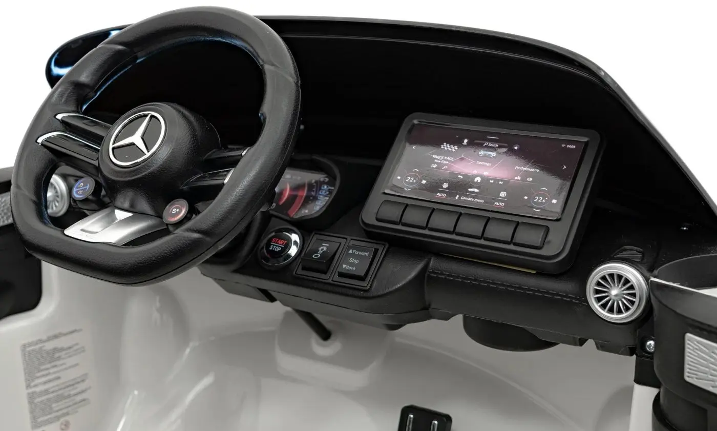 Masinuta electrica Ramiz Mercedes Benz AMG SL63 (White) - 10