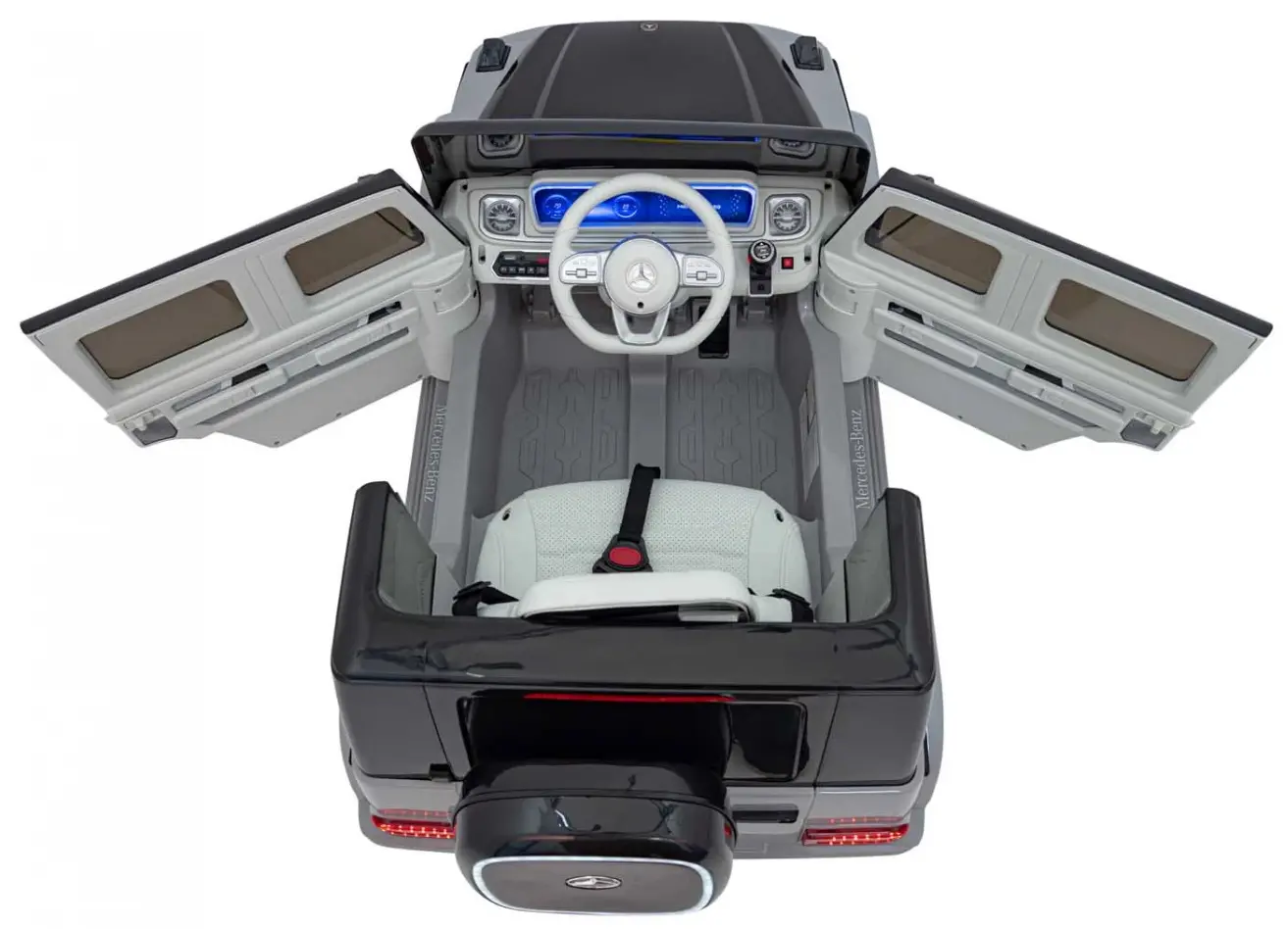 Электромобиль Ramiz Mercedes Benz EQG (Silver) - 7
