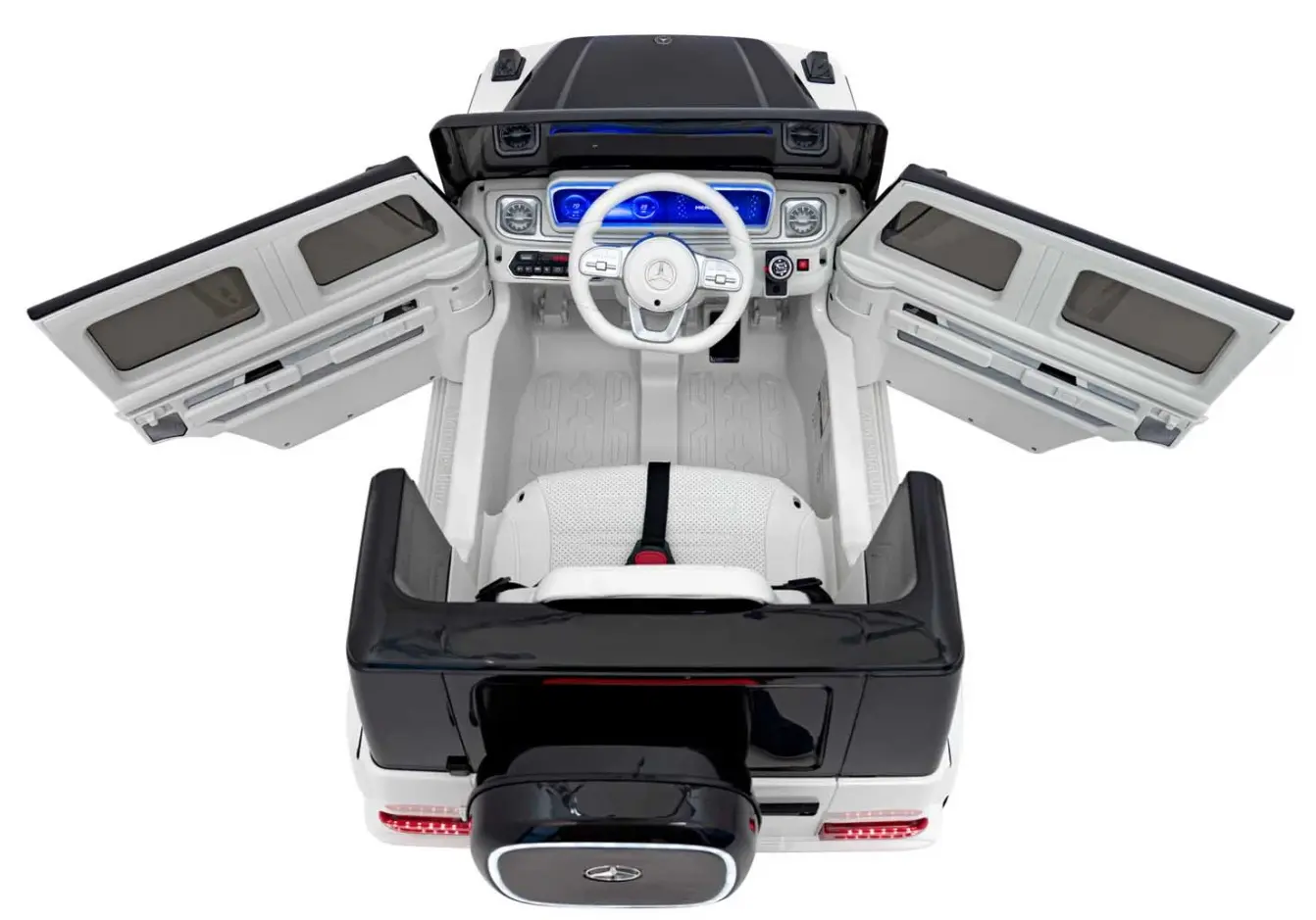 Электромобиль Ramiz Mercedes Benz EQG (White) - 7
