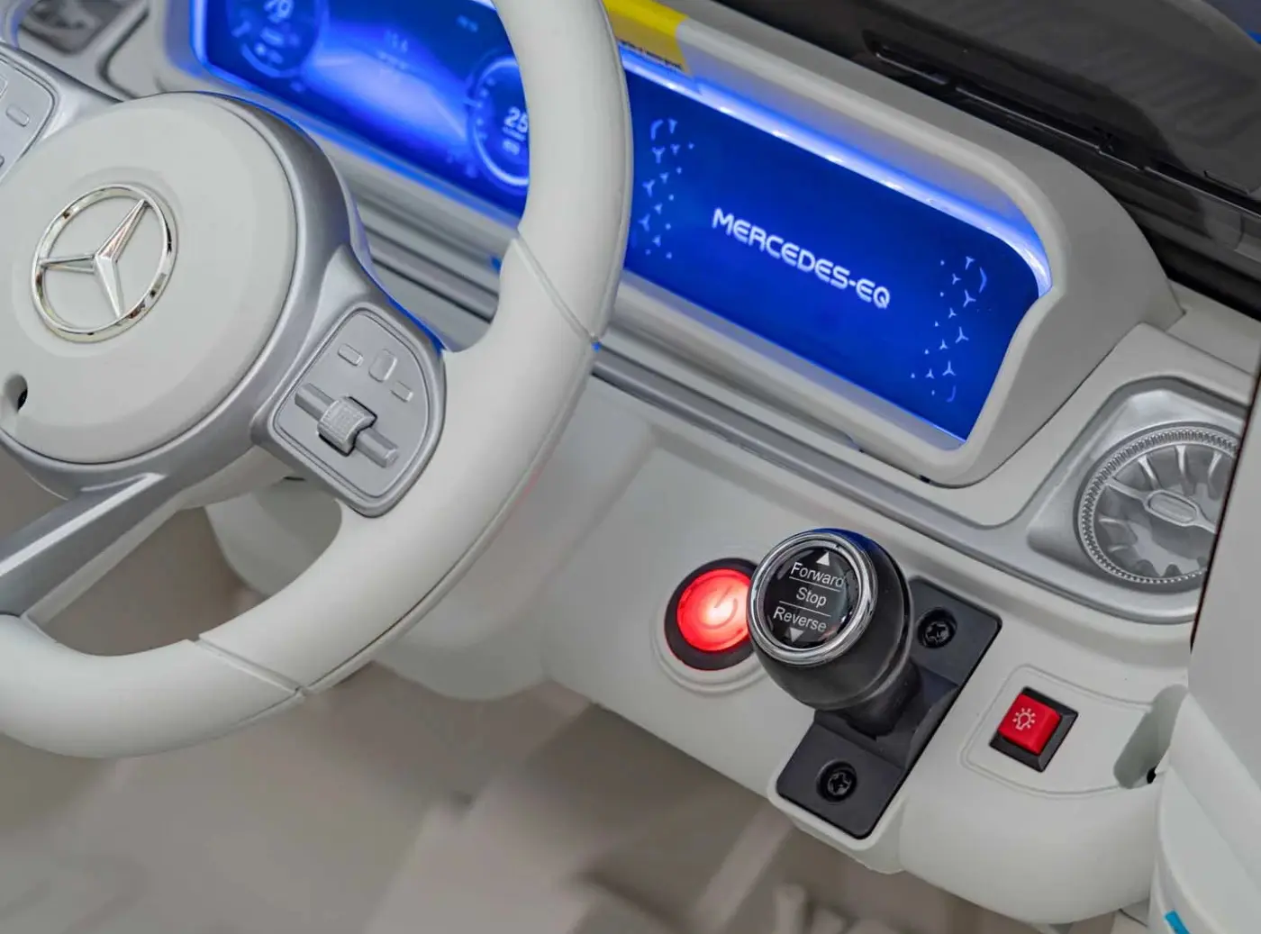 Электромобиль Ramiz Mercedes Benz EQG (White) - 8