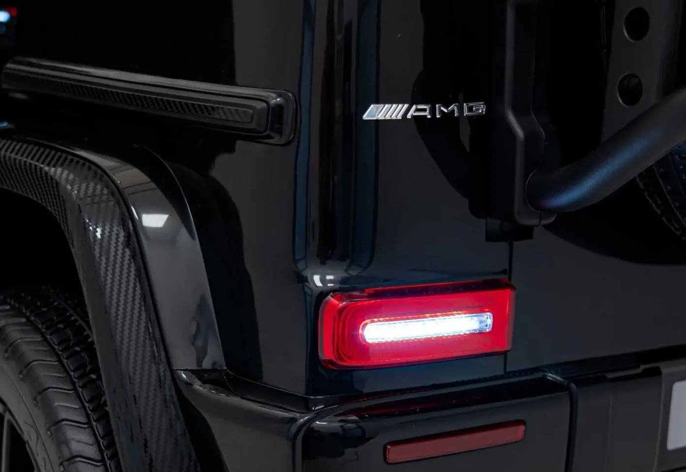 Masinuta electrica Ramiz Mercedes Benz G63 AMG XXL (Black) - 12