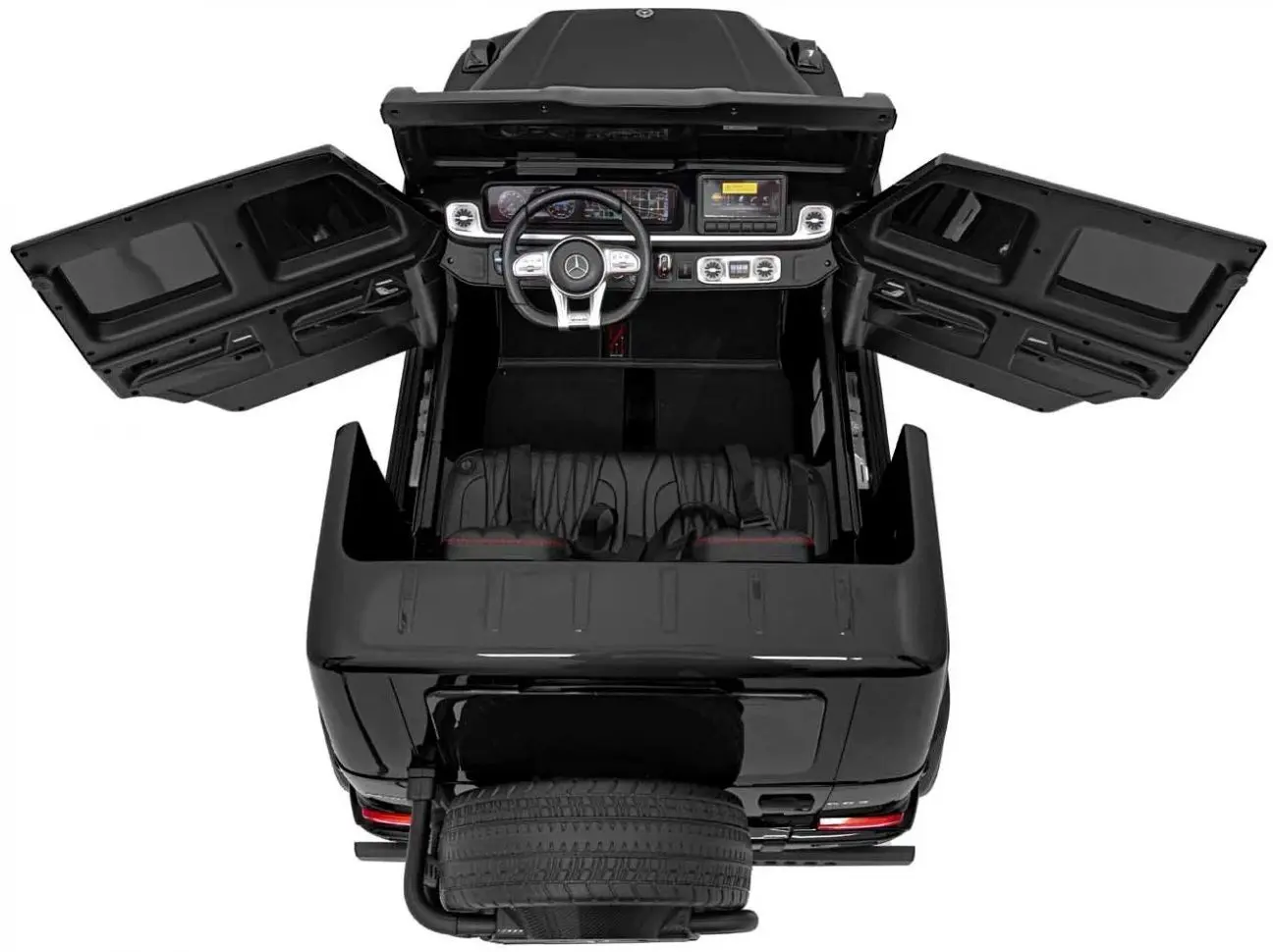 Masinuta electrica Ramiz Mercedes Benz G63 AMG XXL (Black) - 18