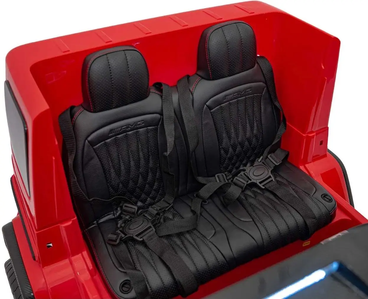 Masinuta electrica Ramiz Mercedes Benz G63 AMG XXL (Red) - 8