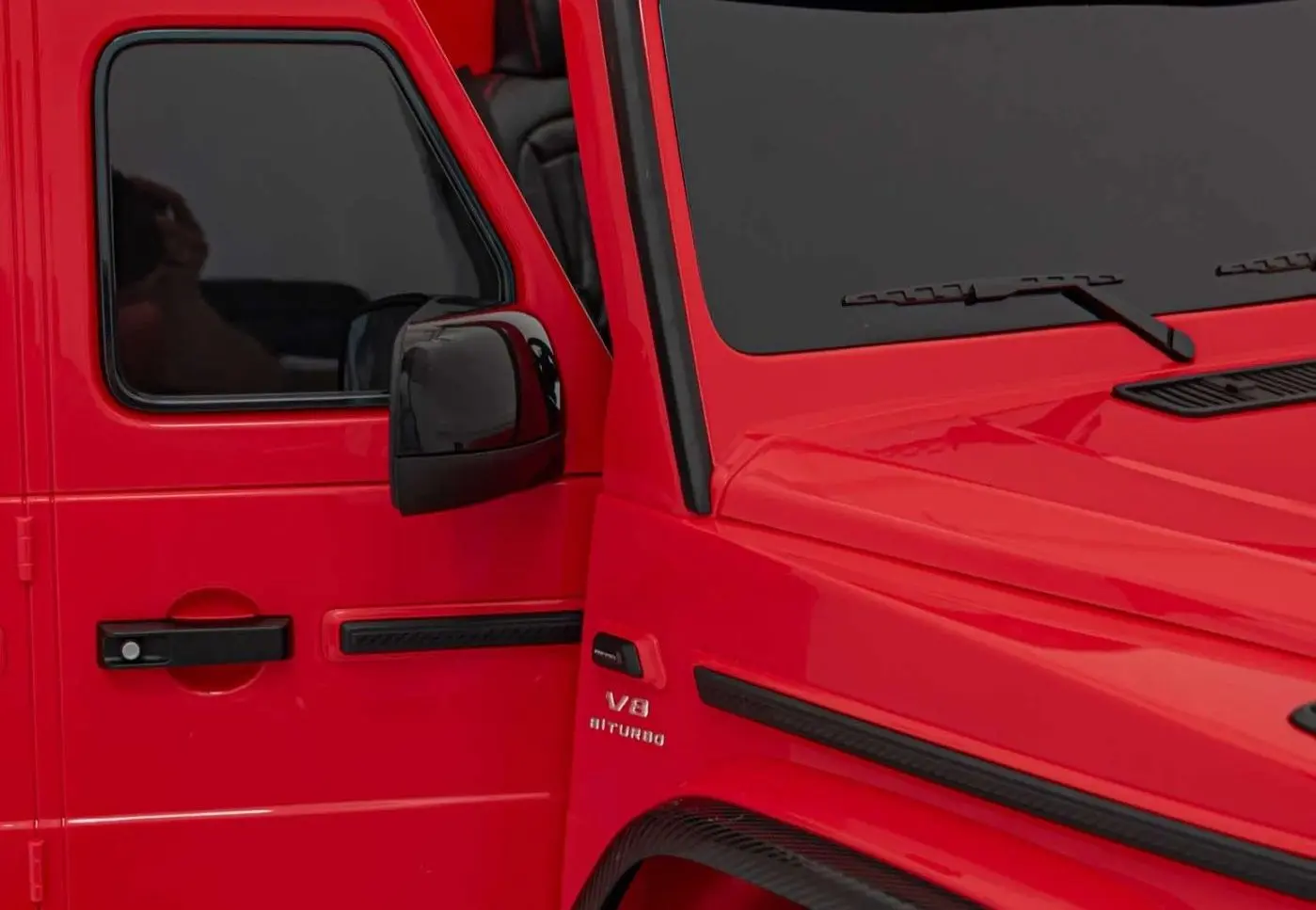 Masinuta electrica Ramiz Mercedes Benz G63 AMG XXL (Red) - 17