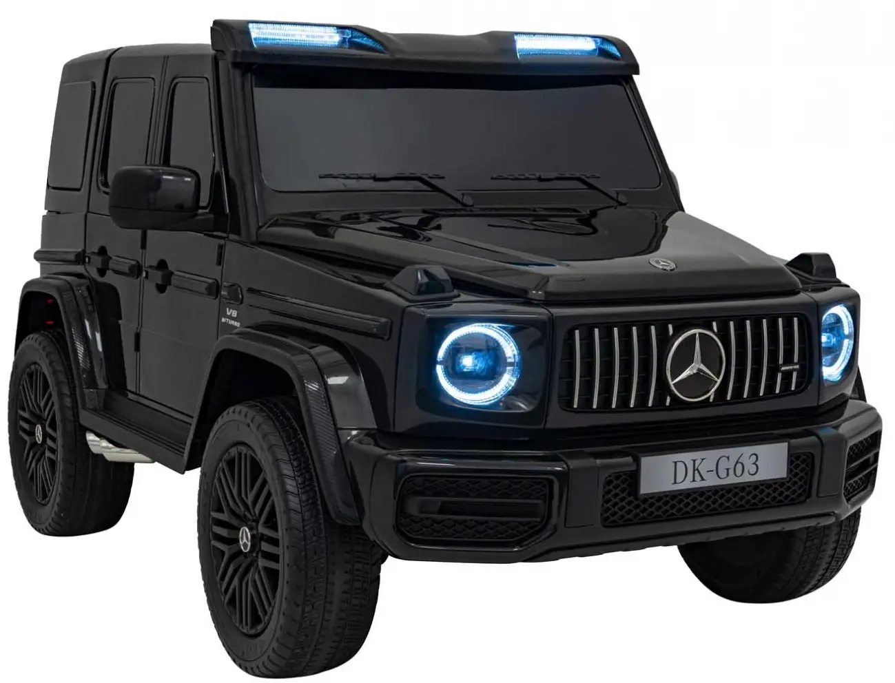 Masinuta electrica Ramiz Mercedes Benz G63 AMG XXL Strong MP4 (Black)