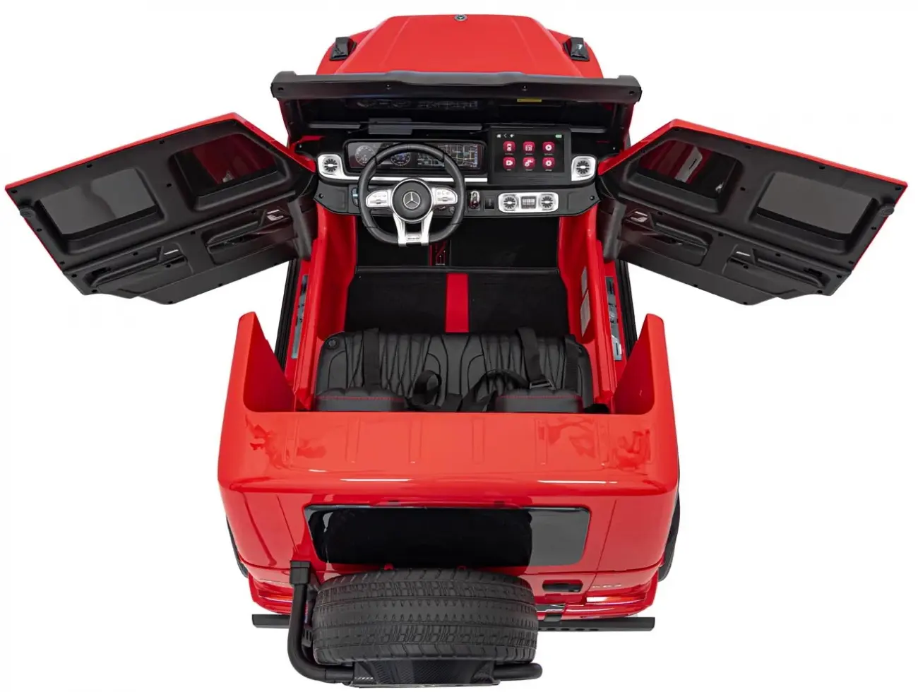 Электромобиль Ramiz Mercedes Benz G63 AMG XXL Strong MP4 (Red)