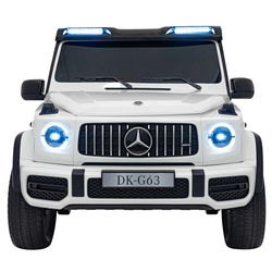 Masinuta electrica Ramiz Mercedes Benz G63 AMG XXL Strong MP4 (White) Thumb