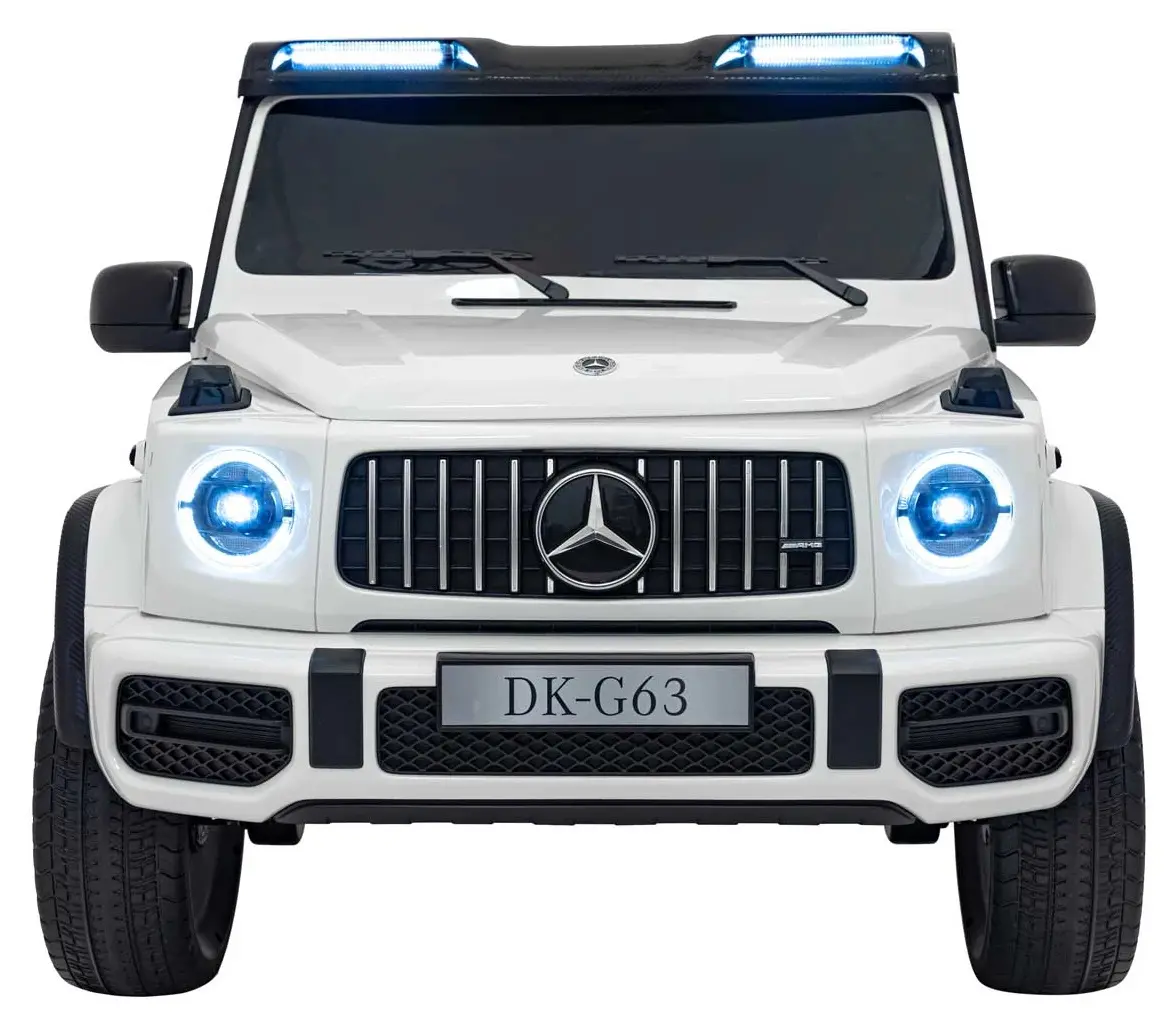 Masinuta electrica Ramiz Mercedes Benz G63 AMG XXL Strong MP4 (White)