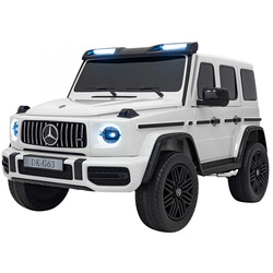 Masinuta electrica Ramiz Mercedes Benz G63 AMG XXL Strong MP4 (White)