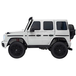 Masinuta electrica Ramiz Mercedes Benz G63 AMG XXL Strong MP4 (White) Thumb