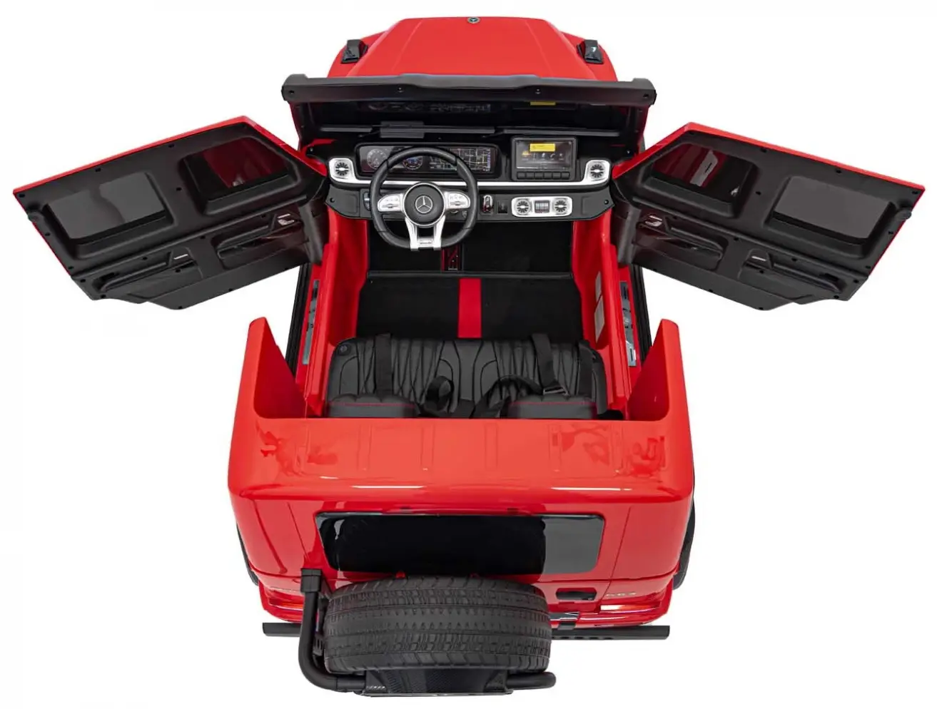 Masinuta electrica Ramiz Mercedes Benz G63 AMG XXL Strong (Red)