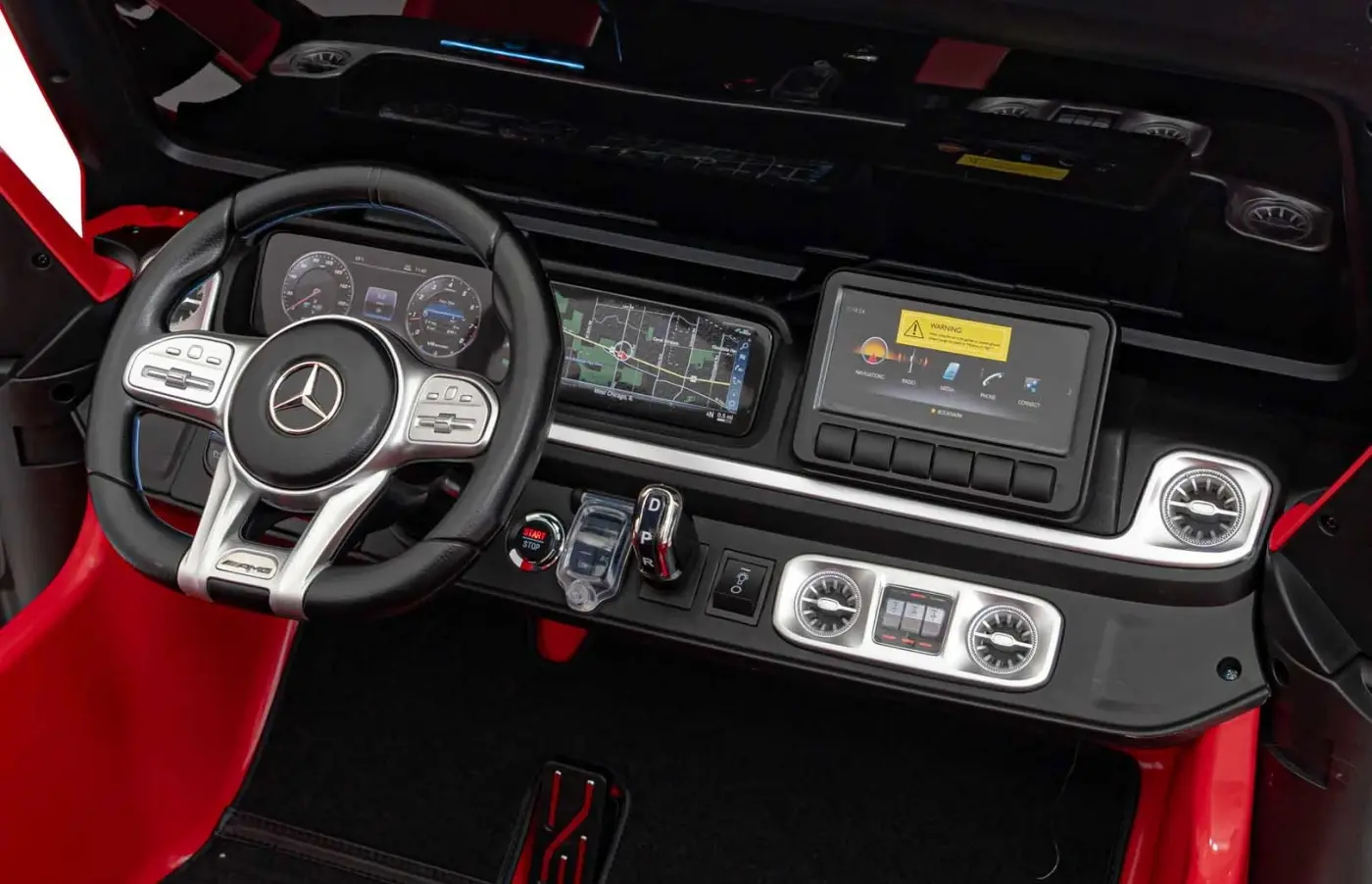 Masinuta electrica Ramiz Mercedes Benz G63 AMG XXL Strong (Red)