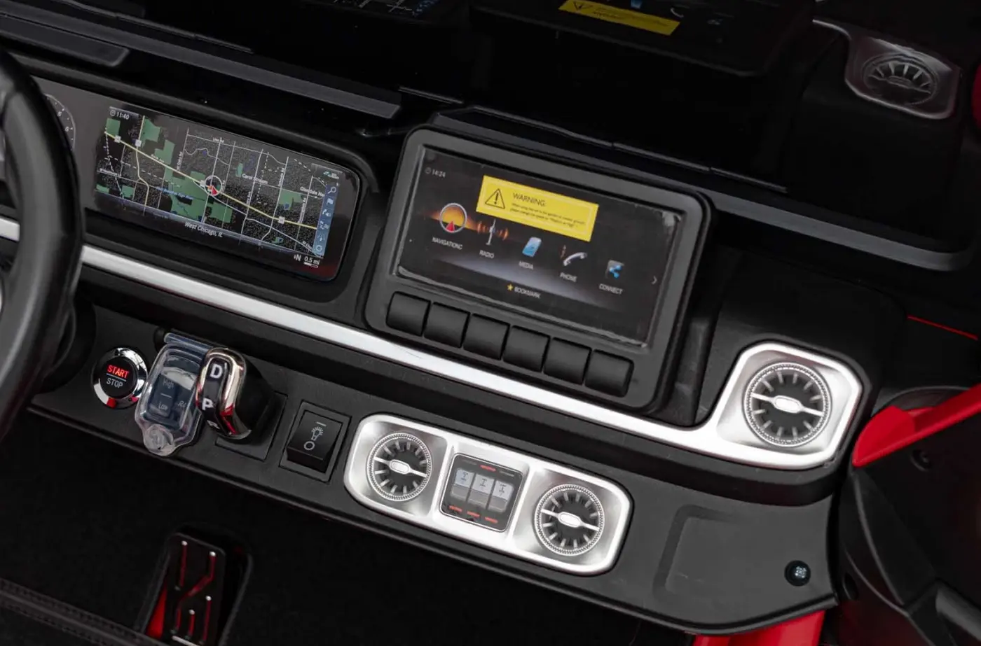 Masinuta electrica Ramiz Mercedes Benz G63 AMG XXL Strong (Red)