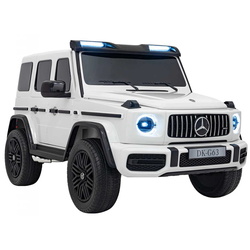 Masinuta electrica Ramiz Mercedes Benz G63 AMG XXL Strong (White) Thumb