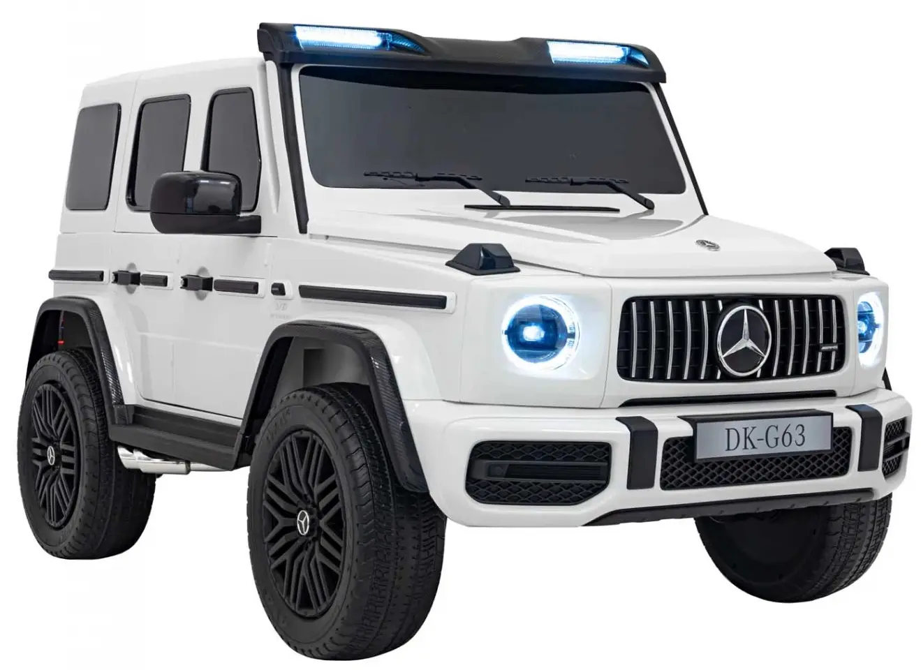 Masinuta electrica Ramiz Mercedes Benz G63 AMG XXL Strong (White)
