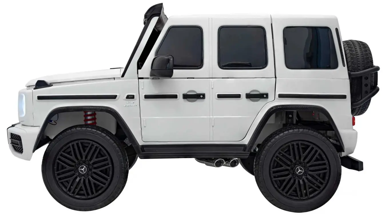 Masinuta electrica Ramiz Mercedes Benz G63 AMG XXL Strong (White)