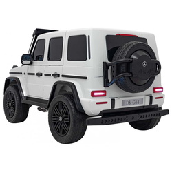 Masinuta electrica Ramiz Mercedes Benz G63 AMG XXL Strong (White) Thumb