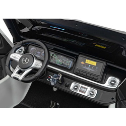 Masinuta electrica Ramiz Mercedes Benz G63 AMG XXL Strong (White) Thumb