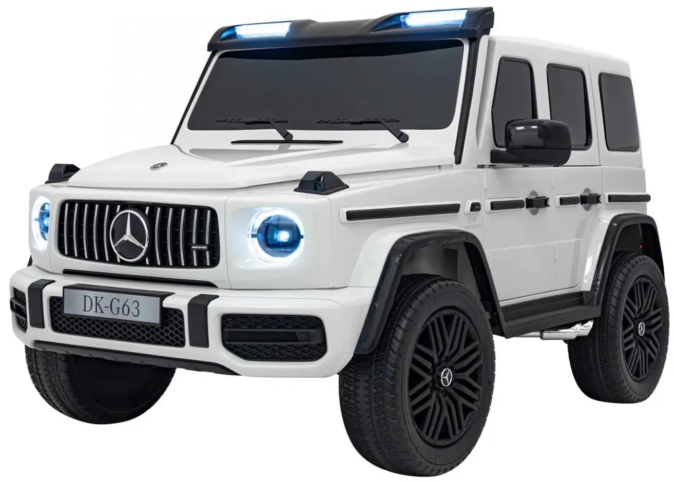 Masinuta electrica Ramiz Mercedes Benz G63 AMG XXL Strong (White)