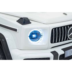 Masinuta electrica Ramiz Mercedes Benz G63 AMG XXL (White) Thumb