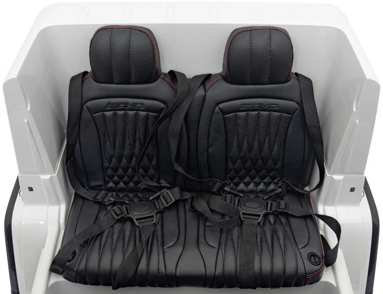 Masinuta electrica Ramiz Mercedes Benz G63 AMG XXL (White) - 2