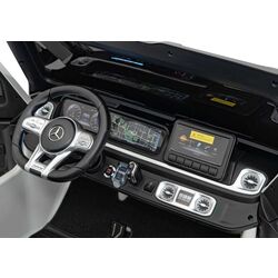 Masinuta electrica Ramiz Mercedes Benz G63 AMG XXL (White) Thumb